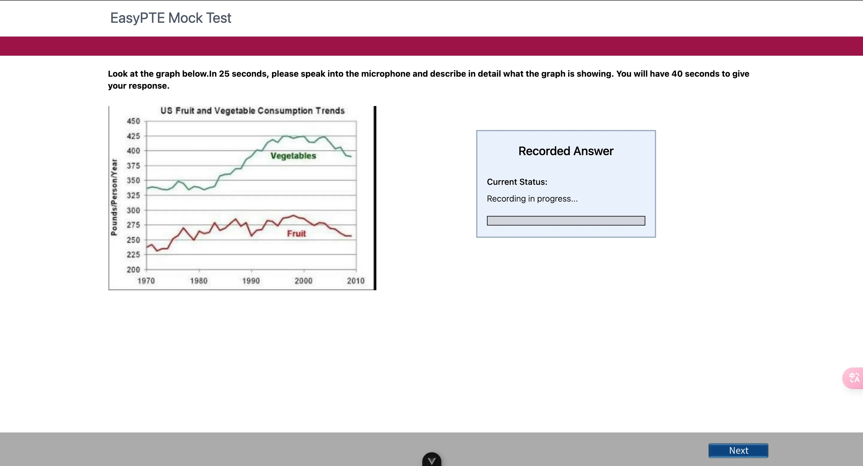 PTE Mock Test